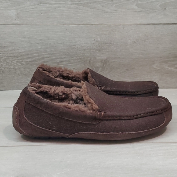 Ugg Australia Mens Ascot Wool Outdoor 3233 Fur Sheepskin Slip on shoes sz 11 main image 10
